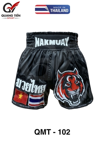 Quần MuayThai chính hãng cao cấp QMT-102