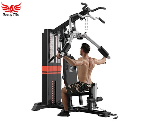 Giàn tạ đa năng HQ-708 ( tặng găng tay tập gym + thảm lót sàn và dây nhảy)