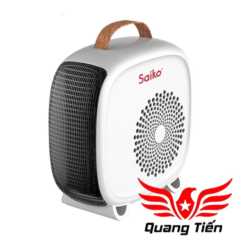 Quạt sưởi gốm mini Saiko PTC-2000 (2.000W) cao cấp chính hãng