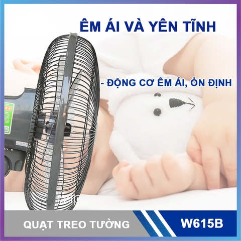 QUẠT TREO TƯỜNG CHING HAI W615B2