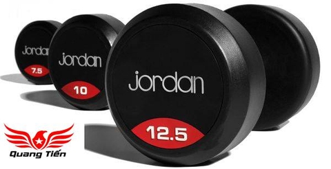 Tạ tay cao su Jordan 12,5kg cao cấp chính hãng QT21 ( giá 1 chiếc )