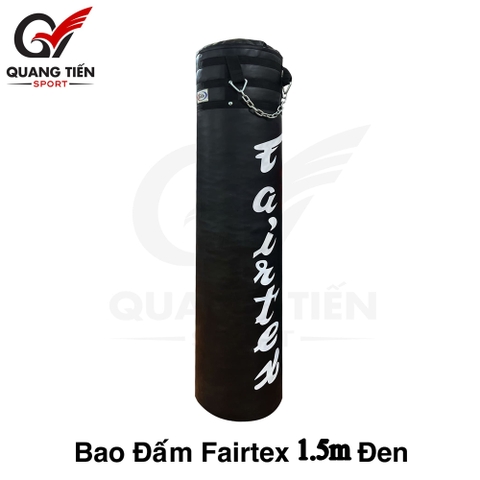 Bao đấm Fairtex 1,5m màu đen chính hãng