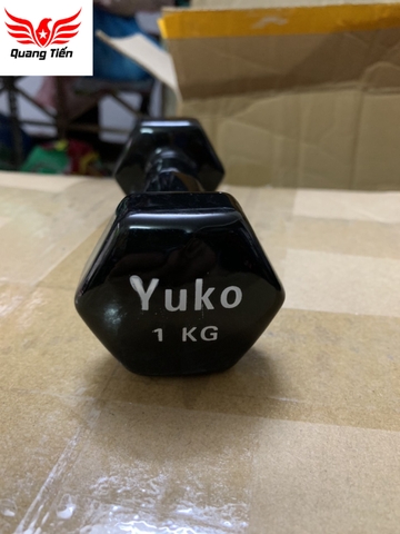 Tạ tay cao su cao cấp Yuko 1 kg (giá 1 chiếc )