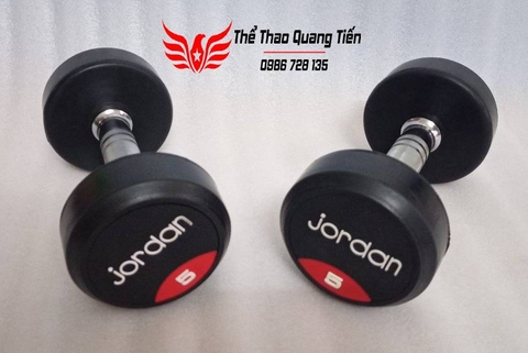 Tạ tay cao su jordan cao cấp chính hãng 5kg hàng nhập khẩu QT21 ( giá 1 chiếc )