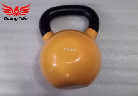 Tạ ấm - tạ bình vôi bọc cao su cao cấp 20 kg Iron Bull nhập khẩu