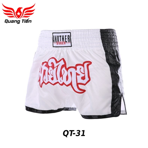 Quần Muay Thái Another Boxer Chính Hãng Muay Thai Short Chất Liệu Satin Cao Cấp | QT-031