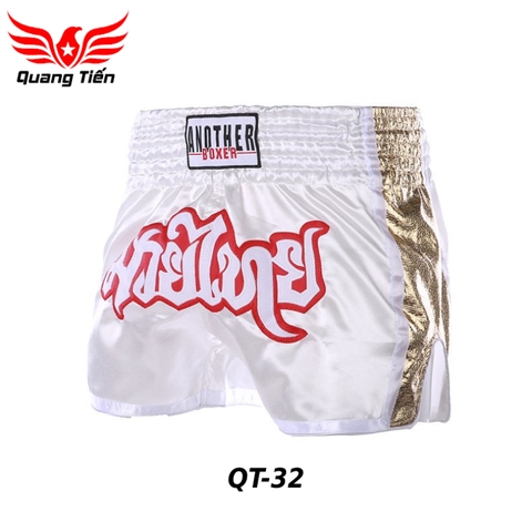 Quần Muay Thái Another Boxer Chính Hãng Muay Thai Short Chất Liệu Satin Cao Cấp | QT-032