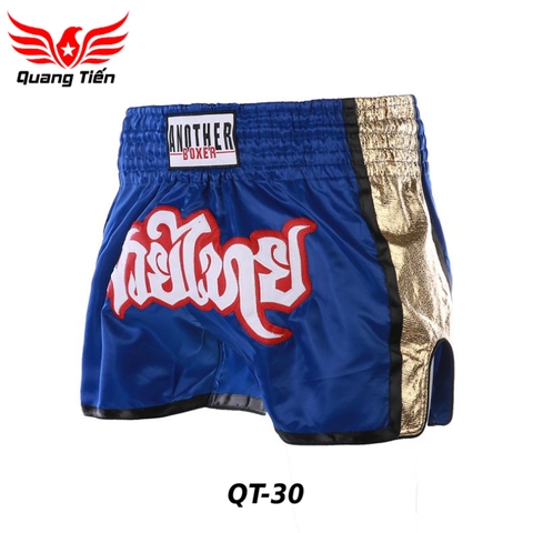 Quần Muay Thái Another Boxer Chính Hãng Muay Thai Short Chất Liệu Satin Cao Cấp | QT-030