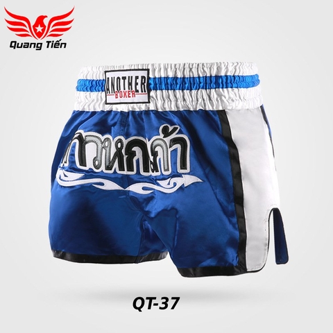 Quần Muay Thái Another Boxer Chính Hãng Muay Thai Short Chất Liệu Satin Cao Cấp | QT-037