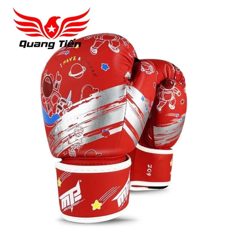 Găng tay boxing mini màu đỏ MTB trẻ em 6oz 6.0 new cá tính new 2025