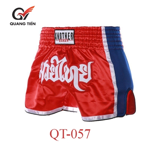 Quần Muay Thái Another Boxer Chính Hãng Muay Thai Short Chất Liệu Satin Cao Cấp | QT-057