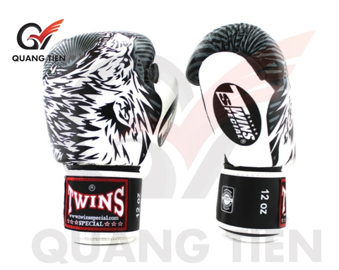 GĂNG TAY BOXING TWINS FBGVL3-50 SÓI TRẮNG