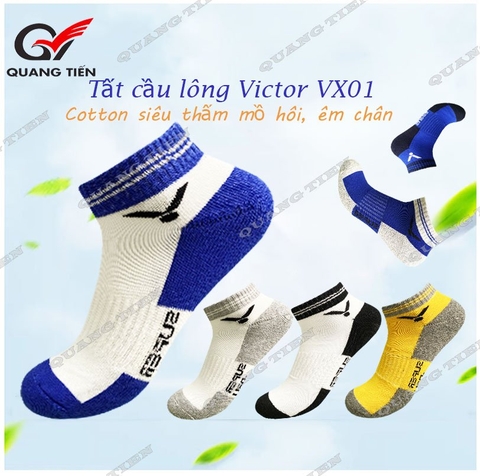 Tất thể thao dày dặn ấm cao cấp Tất Victor VX01