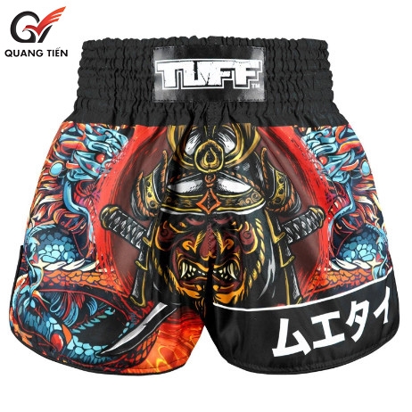 Quần tuff muay thai boxing short retro style 