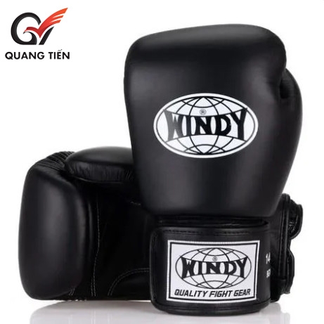 Găng Tay Boxing Windy BGVH Classic - Đen