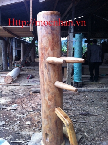 Mộc nhân d30cm gỗ lim từ rừng