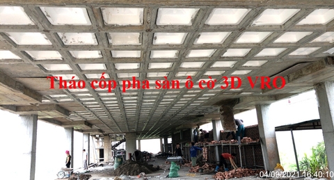 Sàn ô cờ, sàn dầm ô cờ, sàn dầm hệ ô cờ 3D VRO-Sản phẩm