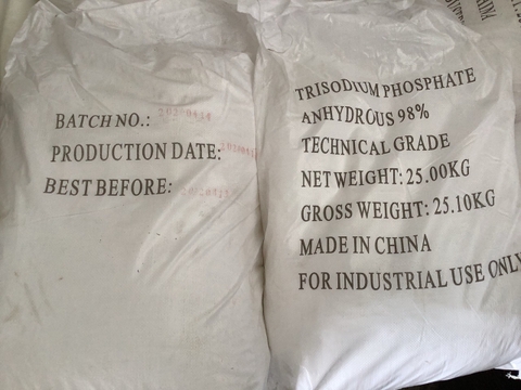 Trisodium Phosphate Anhydrous 98% - Na3PO4