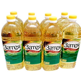 Thùng dầu ăn nhập khẩu ZATEYA 1,8 lít (8 chai/thùng)