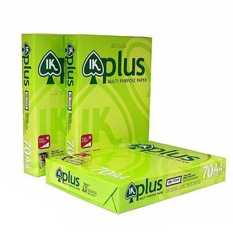 Giấy IKPlus khổ A4, định lượng 80gsm/m2