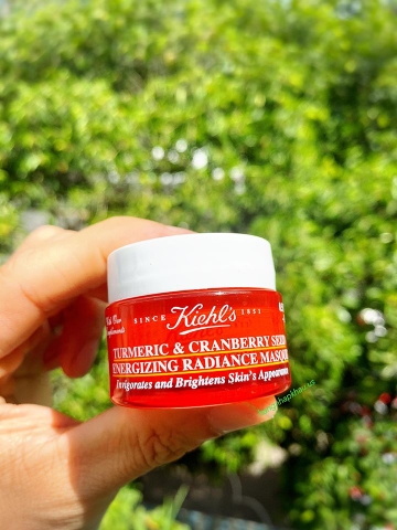 Mặt nạ nghệ Kiehl’s Turmeric & Cranberry Seed Energizing 14ml - MADE IN USA.