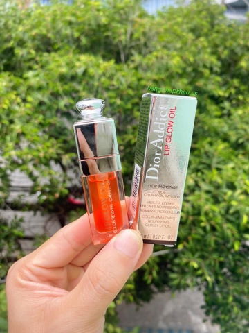 Dior Lip Glow Oil 004 Coral - MADE IN FRANCE.