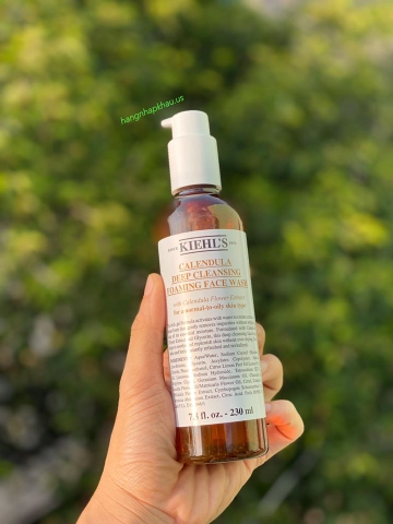 Sữa Rửa Mặt Hoa Cúc Kiehl's Calendula Deep Cleansing Foaming Face Wash (230ml) - MADE IN USA.