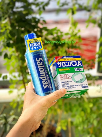 Combo Salonpas Hisamitsu giảm đau nhức - MADE IN JAPAN.