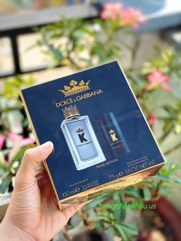 Gift Set Dolce & Gabbana K - MADE IN FRANCE.