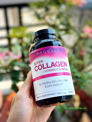 Viên chống lão hóa da Neocell Super Collagen+C (360viên) - MADE IN USA.