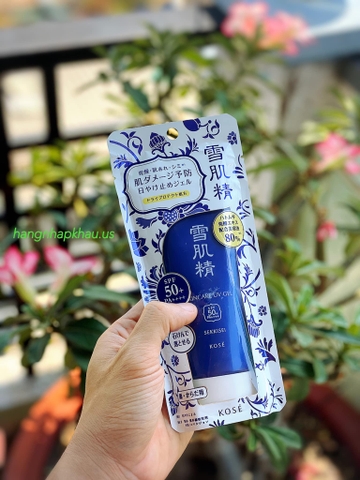 Gel chống nắng Sekkisei Kosé Sun Protect Essence Gel SPF50+/PA++++ (90g) - MADE IN JAPAN.