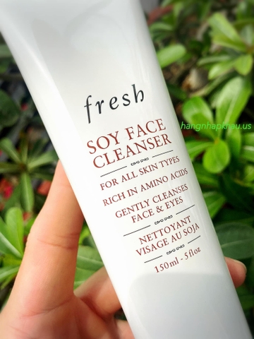 Sữa rửa mặt Fresh Soy Face Cleanser (150ml) - MADE IN USA.