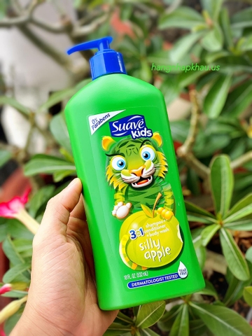 Tắm gội xả Suave Kids 3in1 (532ml) - MADE IN USA.