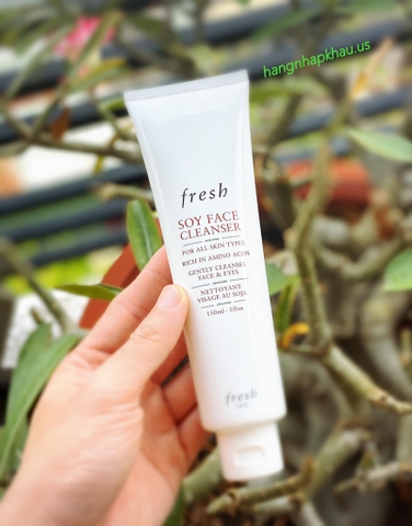 Sữa rửa mặt Fresh Soy Face Cleanser (150ml) - MADE IN USA.