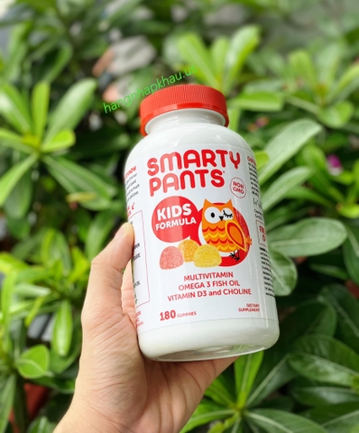 Kẹo dẻo cho bé Smarty Pants Kids Complete (180 viên) - MADE IN USA.