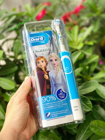 Bộ bàn chải điện Oral-B Vitality Kids Frozen II - MADE IN GERMANY.