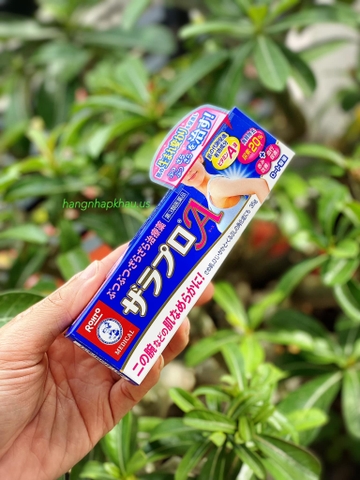 Kem trị viêm nang lông Zaraporo Rohto (35gr) - MADE IN JAPAN.