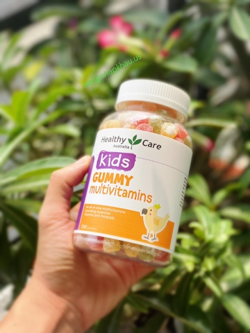 Kẹo dẻo Healthy Care Kids Gummy Multivitamins (250 viên) - MADE IN AUSTRALIA.