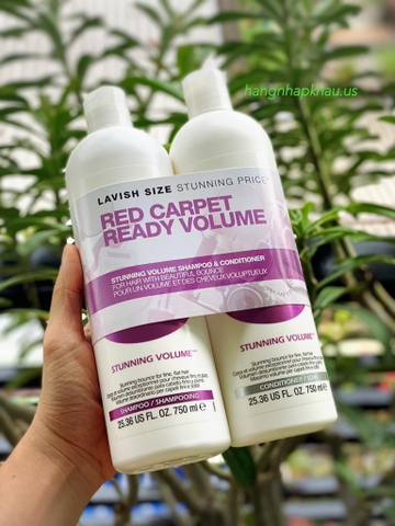 Set gội xả Tigi Red Carpet Ready Volume (2x750ml) - MADE IN USA.