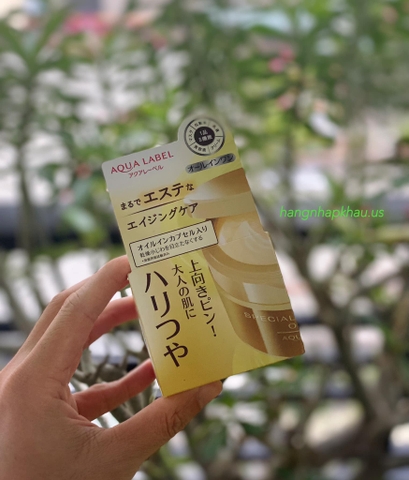 Kem chống lão hóa Shiseido AquaLabel Cream Oil (90g) - MADE IN JAPAN.