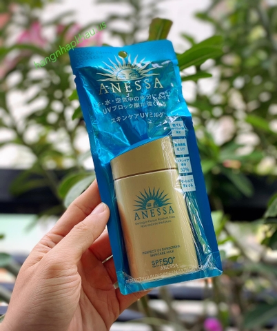 Kem Chống Nắng Shiseido Anessa Perfect UV Sunscreen Skincare Milk SPF50+/PA++++ 60ml - MADE IN JAPAN.