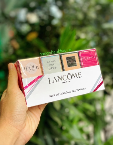 Gift Set nước hoa mini Lancome Perfume (4pcs) - MADE IN FRANCE.