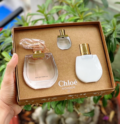 Gift set Chloe Nomade EDP (3pcs) - MADE IN SPAIN.