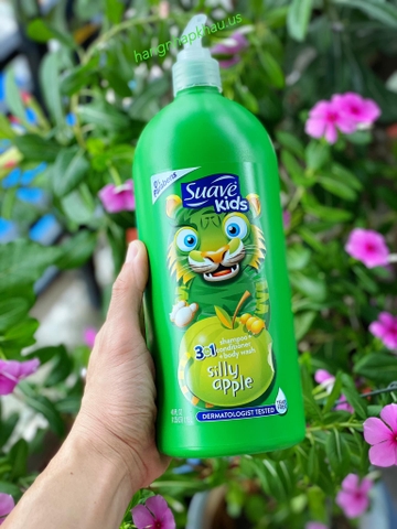 Sữa tắm hương Táo Suave Kids (1,18 lít) - MADE IN USA.