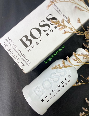 Hugo Boss Bottled Unlimited EDT 100ml TESTER - MADE IN GERMANY.