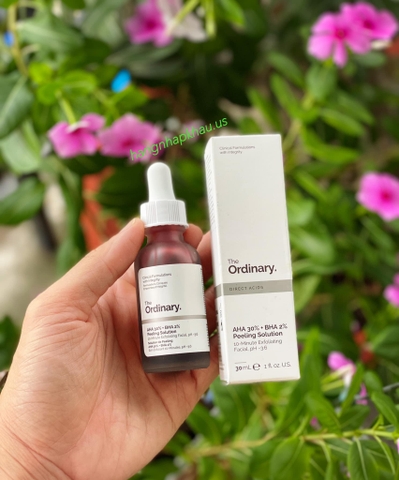 Tinh chất tái tạo làn da The Ordinary AHA 30% + BHA 2% Peeling Solution (30ml) - MADE IN CANADA.