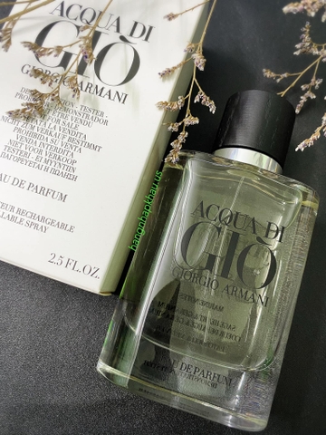 Giorgio Armani Acqua di Gio EDP 75ml TESTER - MADE IN FRANCE.