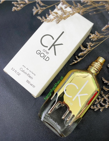 Calvin Klein CK One Gold EDT 100ml TESTER - MADE IN SPAIN.