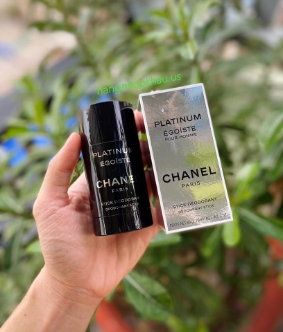 Sáp khử mùi hương nước hoa Chanel Platinum Egoiste Pour Homme Deodorant Stick (75ml) - MADE IN FRANCE.