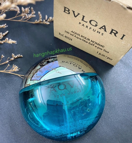 Bvlgari Aqva Pour Homme Marine EDT 100ml TESTER - MADE IN ITALY.